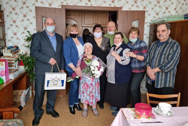 100-летний юбилей отметила жительница района Крюково