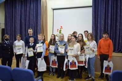Школьников из Крюково наградили за участие в акции #язнаюзаконстраны