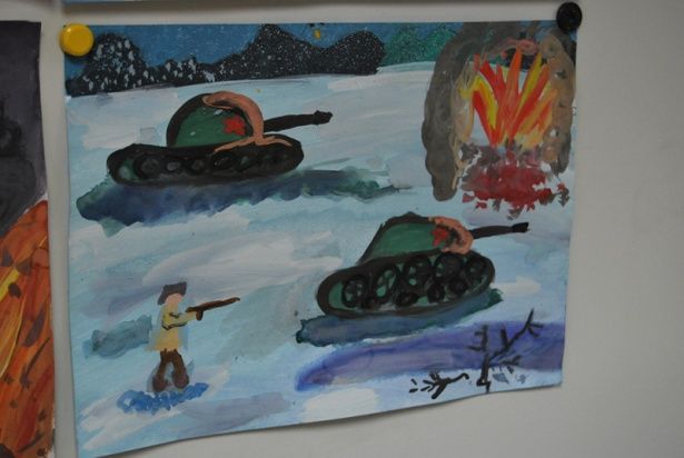 В Крюково завершился конкурс детского рисунка о войне