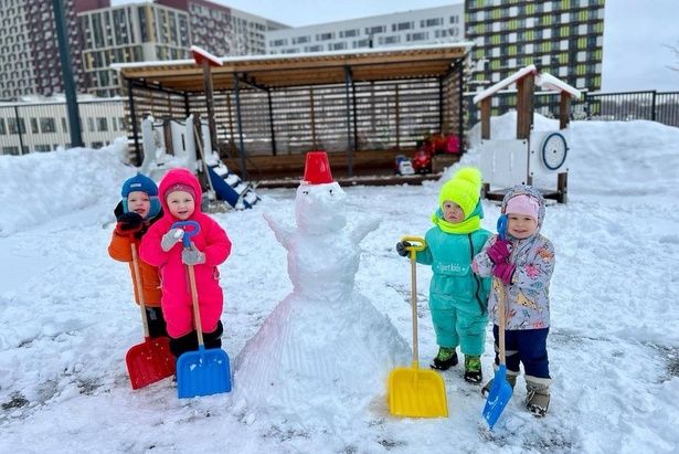 У юных жителей Зеленограда состоялся День счастливых Снеговиков