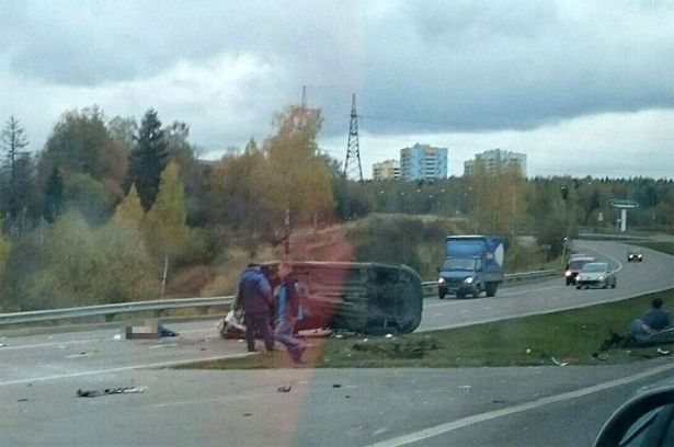 В аварии на въезде в Зеленоград погиб человек