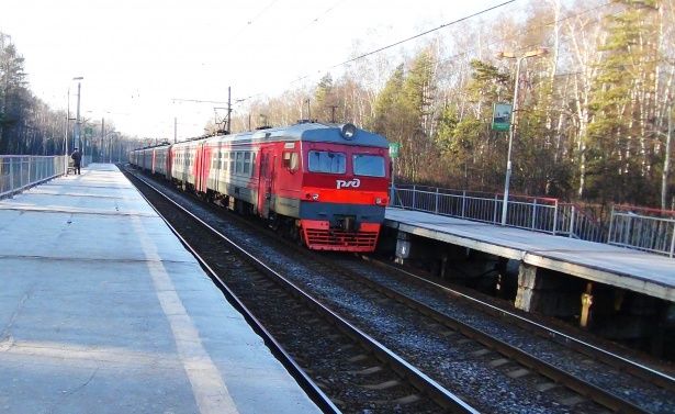 Обрыв провода стал причиной сбоя на Ленинградском направлении железной дороги