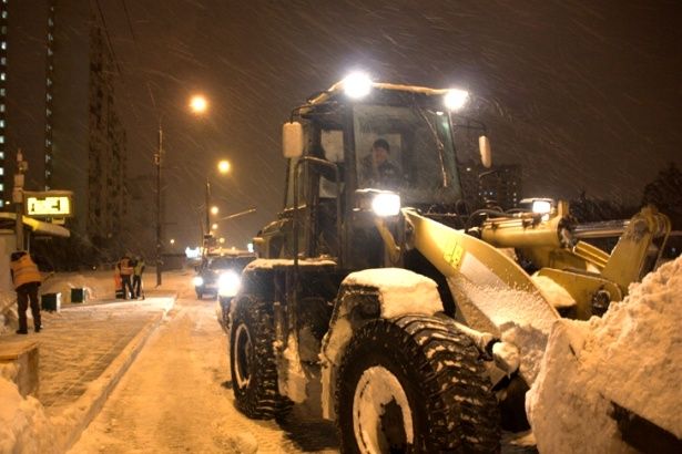 С территории Крюково вывезено почти 2 тысячи кубометров снега