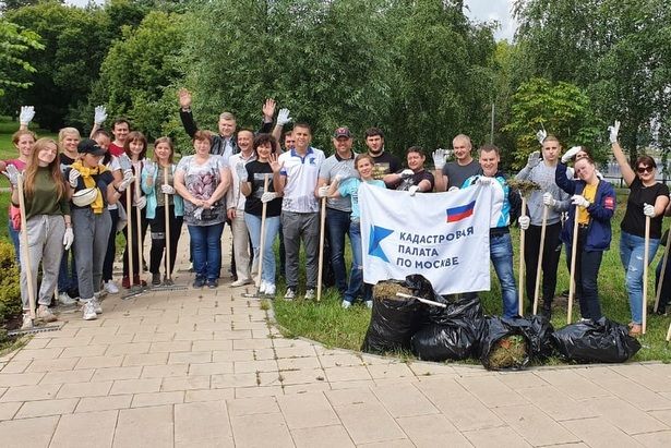 Кадастровая палата по Москве приняла участие в экологической акции «Сохраним родной край»