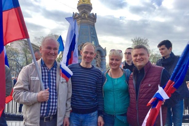 Представители Крюково приняли участие в первомайском шествии в Москве