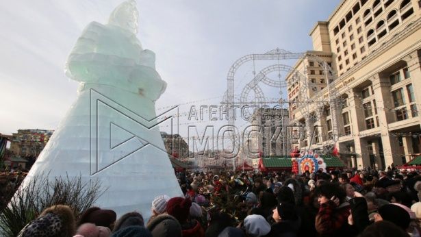 «Московская Масленица» собрала 800 тыс. человек