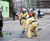 Зеленоградские юные пожарные соревновались в Крюково