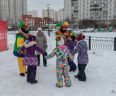 Крюковчане встретили Старый Новый год на бульваре 15 микрорайона