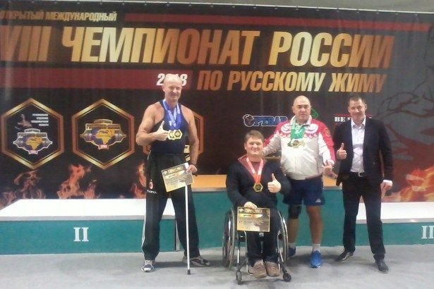 Крюковчане привезли медали Чемпионата России по русскому жиму