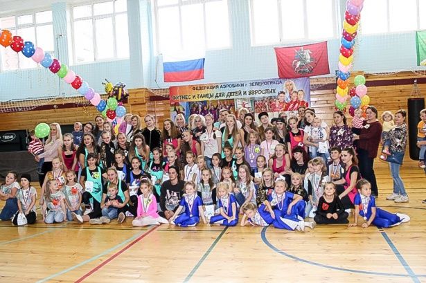 В Крюково более 150 человек приняли участие в фитнес-марафоне