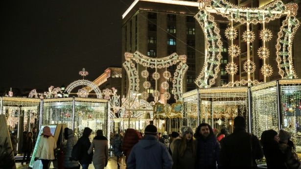 Московский фестиваль «Путешествие в Рождество» посетили более 12 млн человек