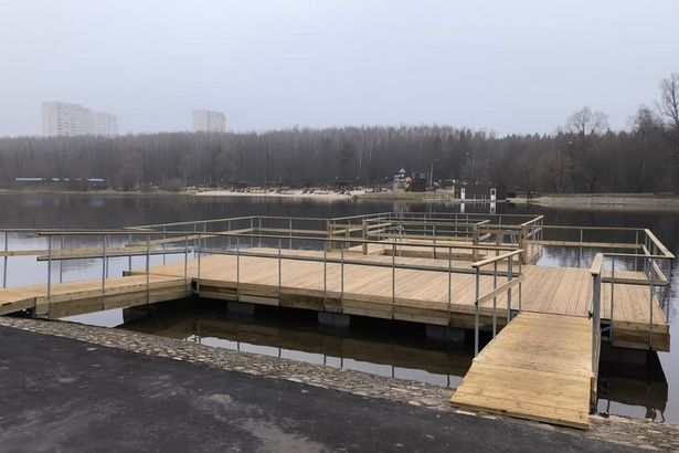 В Зеленограде подготовили современное место для Крещенских купаний