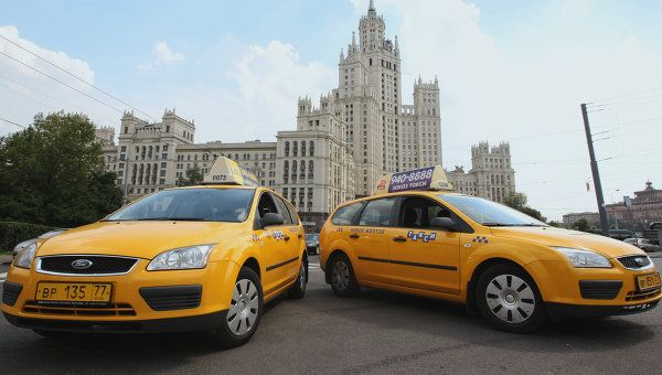 Желтые такси стали пользоваться популярностью у горожан