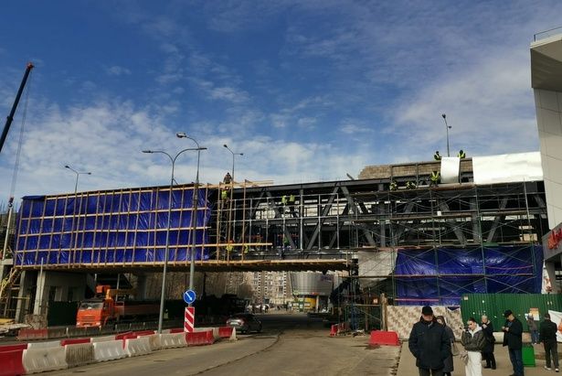 Этой весной планируется закончить главные строительные работы на станции Крюково