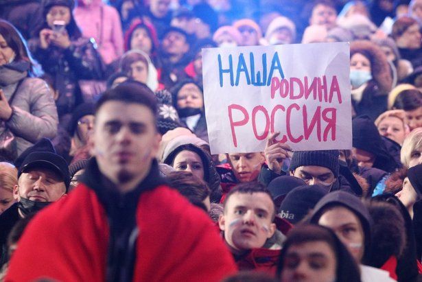 Путин и Собянин посетили концерт «Дни Крыма в Москве» в «Лужниках»