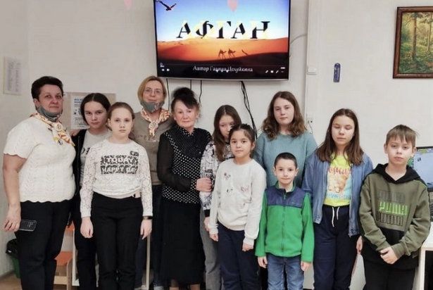 Ребята из зеленоградского Семейного центра встретились с матерью солдата