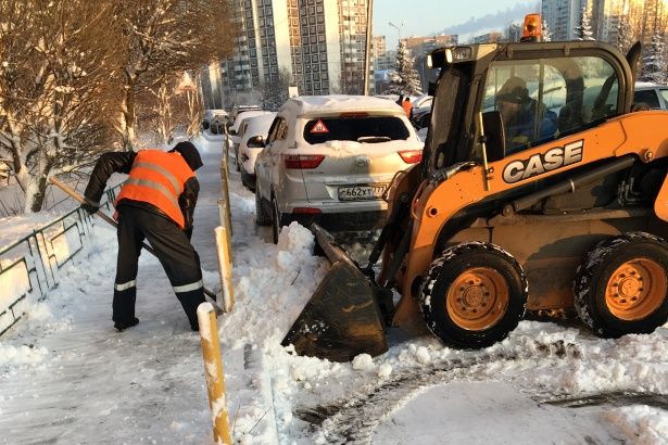 Более 22 тысяч кубометров снега вывезено из Крюково с начала зимы