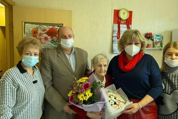 Жительнице района Крюково исполнилось 100 лет