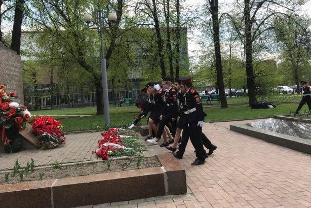 Крюковские школьники приняли участие в городском проекте "Мой район в годы войны"