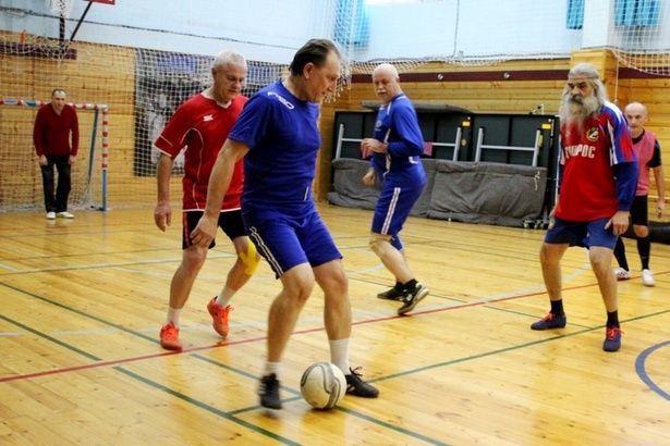 В Крюково прошёл матч по мини-футболу для ветеранов