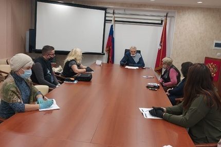 Встреча с районным Советом Общественных советников района Крюково
