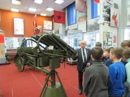 Крюковские школьники побывали в Музее войск противовоздушной обороны