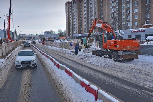 Движение ограничено в местном проезде в Зеленограде до 20 мая