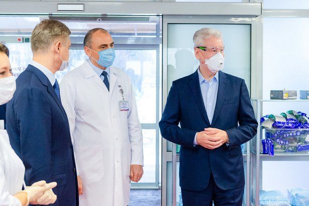 В Москве коронавирусные отделения развернуты уже в 36 стационарах