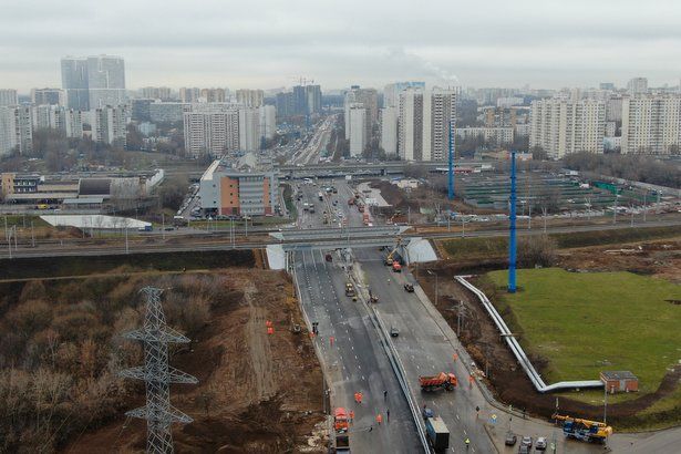 Дорожная улица стала полноценным дублёром Варшавского шоссе