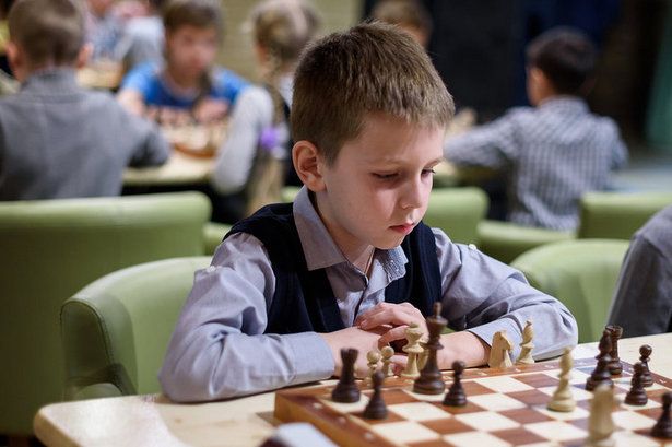 Юные крюковчане успешно выступили на турнире по быстрым шахматам