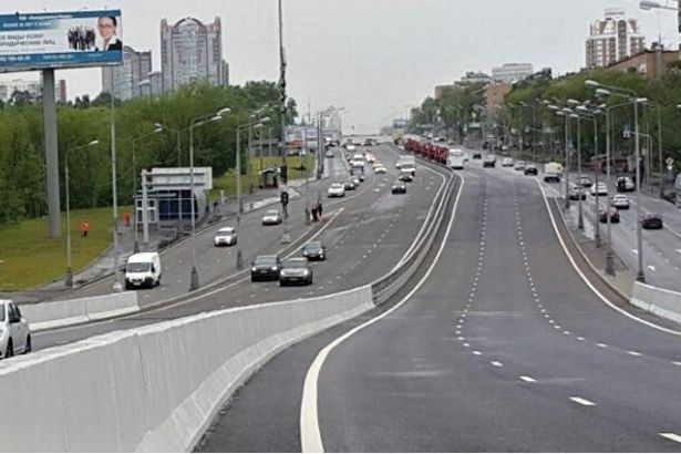 В Москве после реконструкции открыто движение по Аминьевскому шоссе