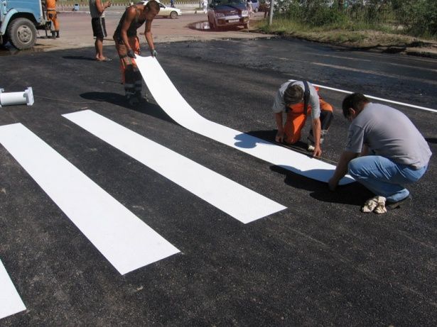 В Зеленограде применяют новейшие технологии для разметки дорог
