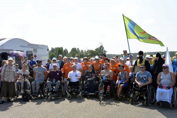 Зеленоградцы приняли участие в Реабилитационном марш-пробеге