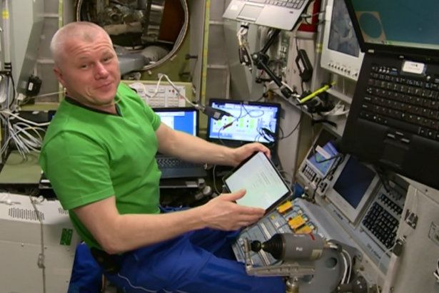 Космонавт Олег Новицкий принял участие в онлайн-голосовании на борту МКС