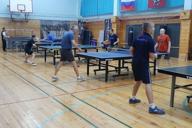 В Зеленограде прошел турнир по настольному теннису от ГБУ «Фаворит»