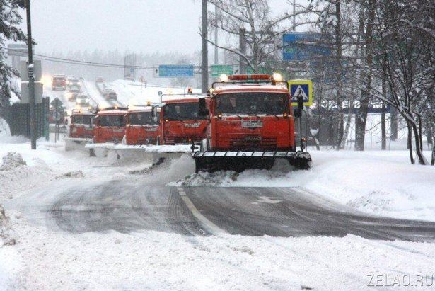 В Зеленограде коммунальные службы готовятся к приближающимся снегопадам