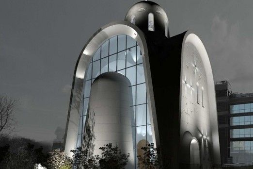 В столице построят православный храм в современном стиле