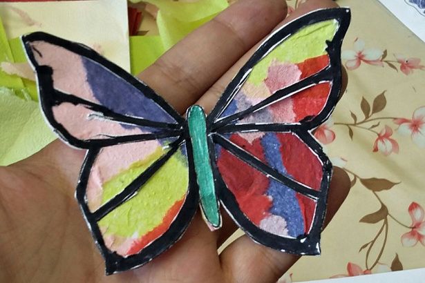 Воспитанники «М Клуба» учились делать фантастических бабочек