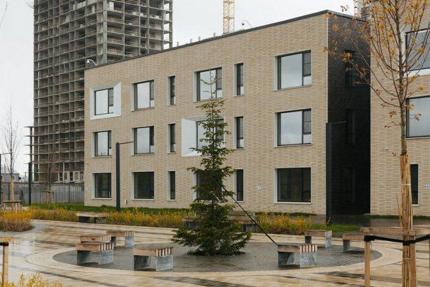 В ЖК «Зелёный парк» близится к завершению строительство социальных объектов