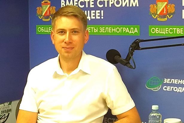 Гость студии Хлудов М. Ю., глава управы р-на Старое Крюково