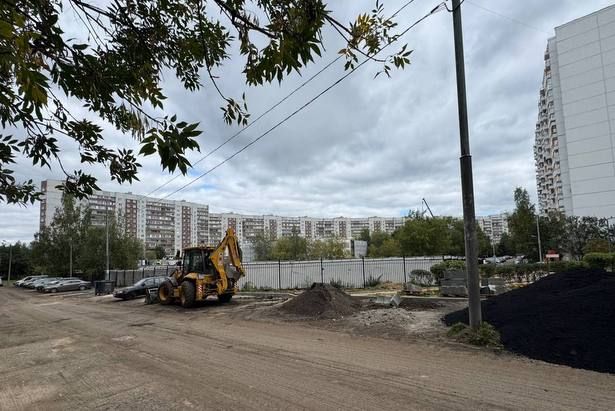 В районе Крюково завершился ремонт асфальтового покрытия в нескольких дворах