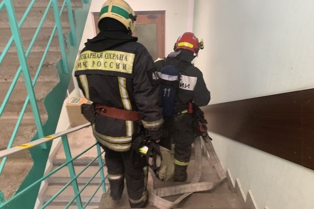 На пожаре в 16-м микрорайоне Зеленограда спасли четырех человек