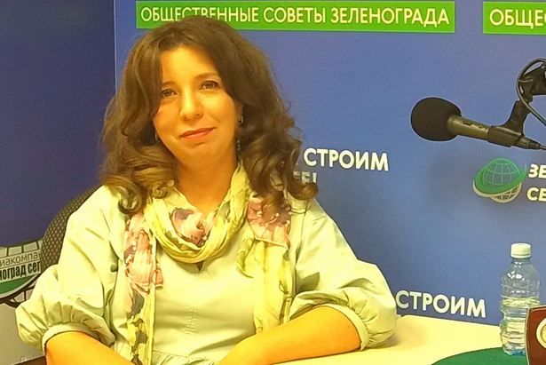 Гость студии Королева А.А., худ.руководитель детского театра «Крылья»