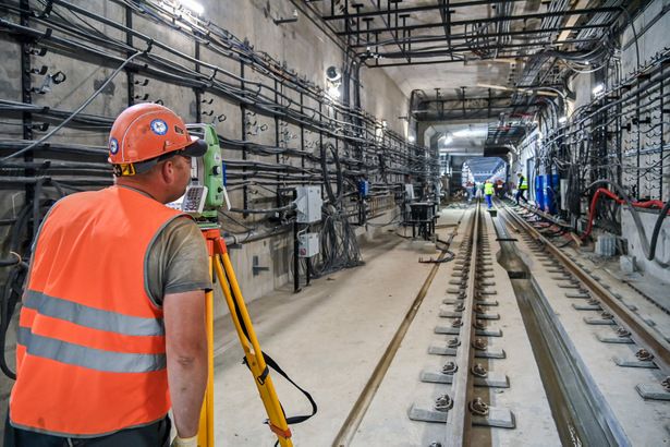 Собянин: Будущая станция метро «Пыхтино» готова более чем на 90%