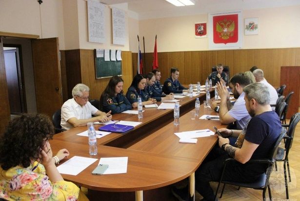 Состоялось совещание зеленоградских пожарных по вопросам пожарной безопасности в Зеленограде