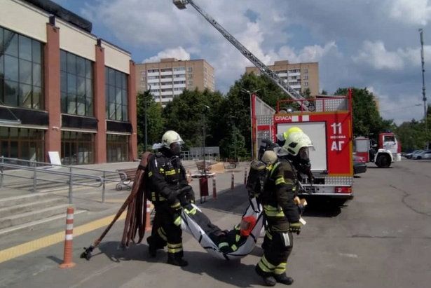 «Ведогонь-театр» стал местом проведения пожарных учений