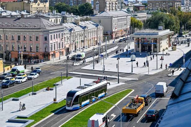 Новый трамвайный маршрут № 90 связал четыре ж/д вокзала — Собянин