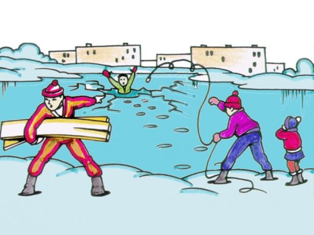 Москвичам напомнили о безопасности на водоемах зимой