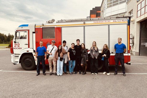 В Зеленограде состоялась экскурсия в Пожарно-спасательный отряд