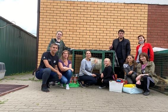 Сотрудники Кадастровой палаты по Москве помогли приюту для бездомных животных